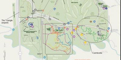 Карта на Мемориален парк в Хюстън