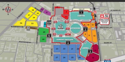 НРГ паркинг на картата стадион