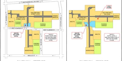 Хюстън Mall картата Галерия
