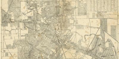 Карта Хюстън
